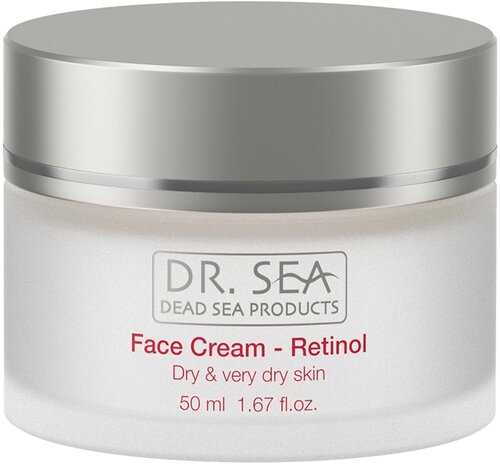 Крем для лица для сухой и очень сухой кожи с ретинолом Dr.Sea Anti-Aging Retinol Day Cream for Dry and Very Dry Skin