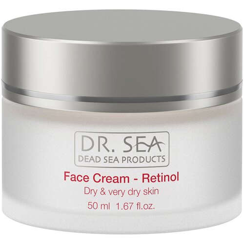 Крем для лица для сухой и очень сухой кожи с ретинолом Dr.Sea Anti-Aging Retinol Day Cream for Dry and Very Dry Skin крем для лица helia d botanic concept hydrating day cream with tokaji wine extract for dry extra dry skin 50 мл