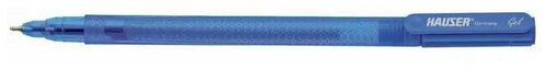 Набор гелевых ручек HAUSER Oxy Gel 12 шт, толщина стержня - 0,55 мм, цвет чернил синий