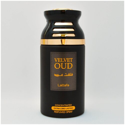 Дезодорант спиртовой VELVET OUD / вельвет уд 250 мл дезодорант спиртовой badee al oud бади аль уд 250 мл