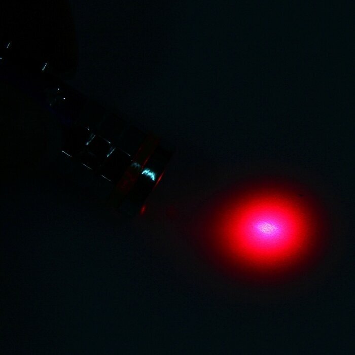 Лазер на карабине с фонариком, цвета микс - фотография № 4