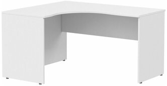 Угловой компьютерный стол SKYLAND IMAGO СА-3 / письменный стол, левый угол, белый, 140х120(60)х75.5 см