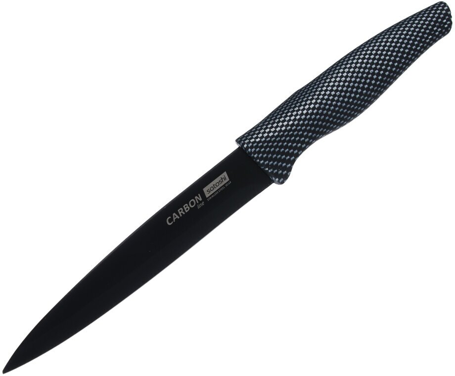 SATOSHI Карбон Нож кухонный универсальный 127см нерж. сталь с антиналипающим покрытием