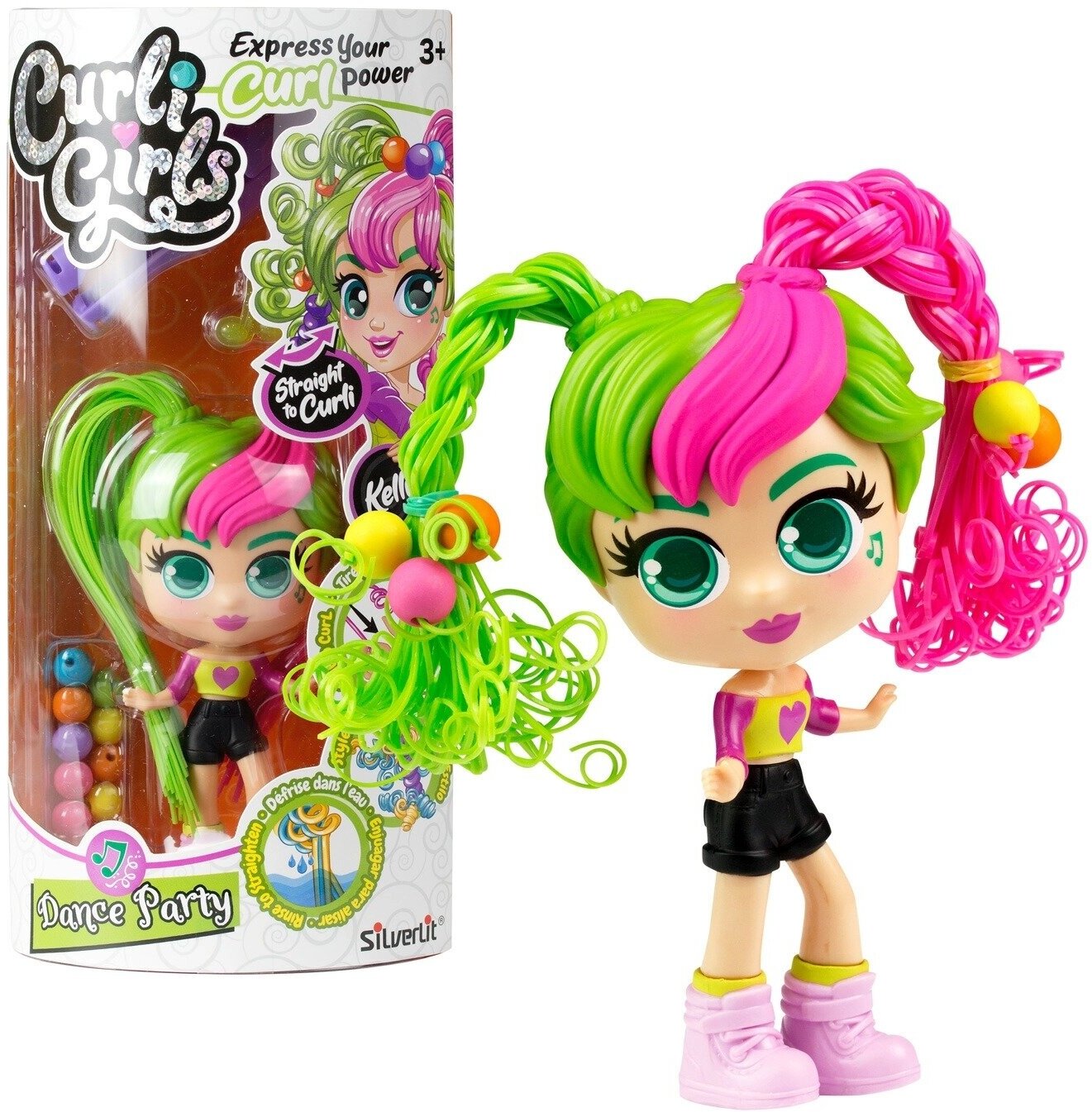 Игровой набор с куклой Curli Girls Вечеринка Келли (82094) - фото №8