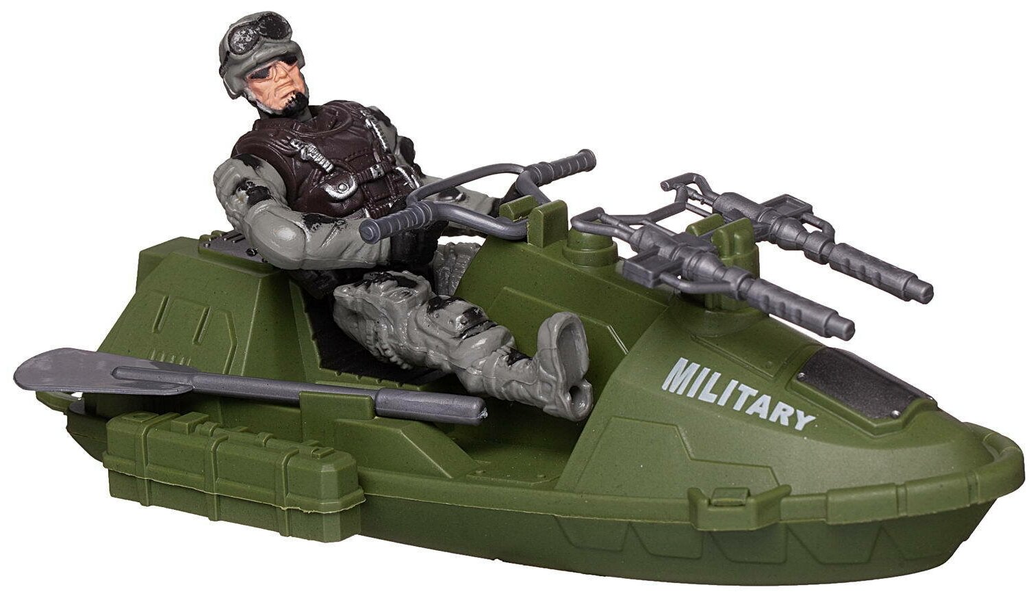 Набор военной техники ABtoys Боевая сила с фигуркой и аксессуарами - фото №3