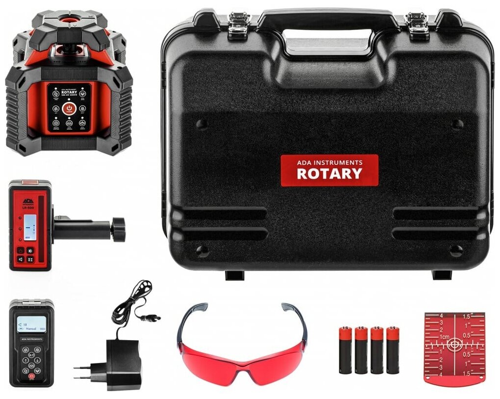 Ротационный нивелир ADA ROTARY 500 HV SERVO - фото №14