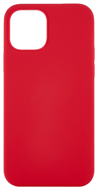 Чехол uBear для iPhone 12 Mini, Touch Case (Liquid Silicone), красный