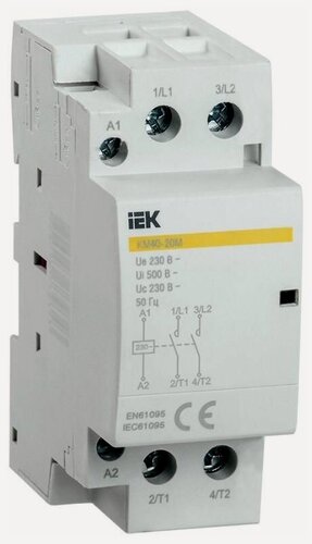 Изображение товара Контактор модульный КМ40-20М AC KARAT IEK MKK11-40-20