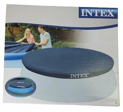 Тент на бассейн INTEX EASY SET , 305х30см - фото №12