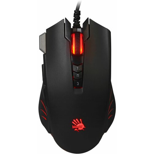 Мышь A4TECH Bloody V9M черный оптическая 6200dpi USB 9but 269900₽