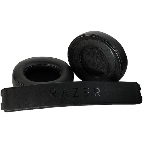 Амбушюры + обшивка оголовья для наушников Razer Kraken PRO V2 / Kraken 7.1 V2 сменные амбушюры для игровых наушников razer kraken pro