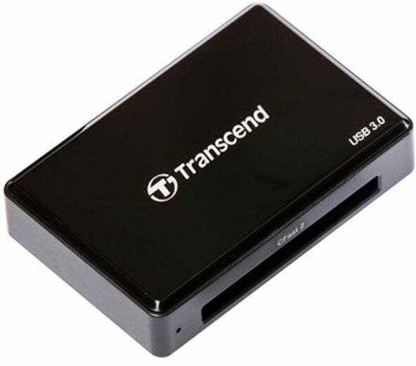 Card Reader Transcend Cfast 2 All in 1 Multi SDHC (TS-RDF2) USB 3.0 Черный