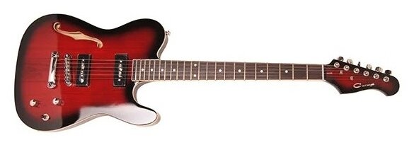 Полуакустическая гитара Caraya E-219 red