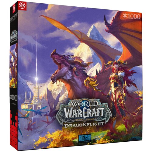 Пазл World of Warcraft Dragonflight Alexstrasza - 1000 элементов (Gaming серия) printio пазл 43 5×31 4 см 408 элементов world of warcraft