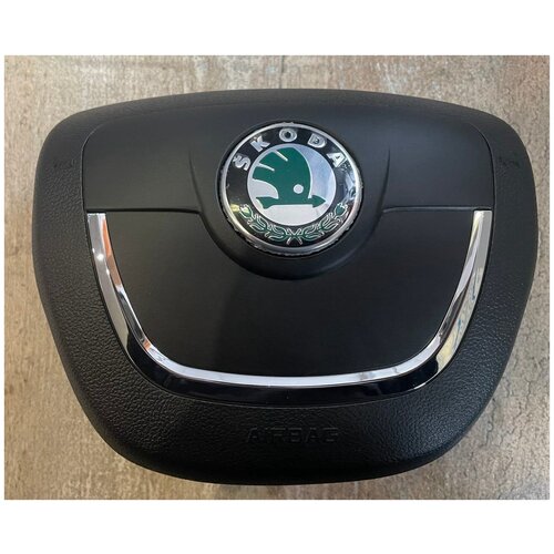 Подушка Шкода Октавия А5,накладка подушки безопасности в руль Skoda Octavia A5/Superb