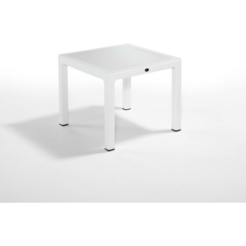 Стол кухонный обеденный мебель для сада WHITE RATTAN
