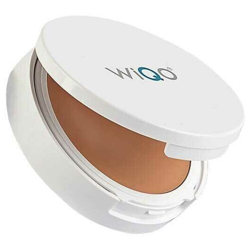 WiQo Light 02 Тонирующий компактный крем-сорбент SPF50+ светлый 10,5 мл