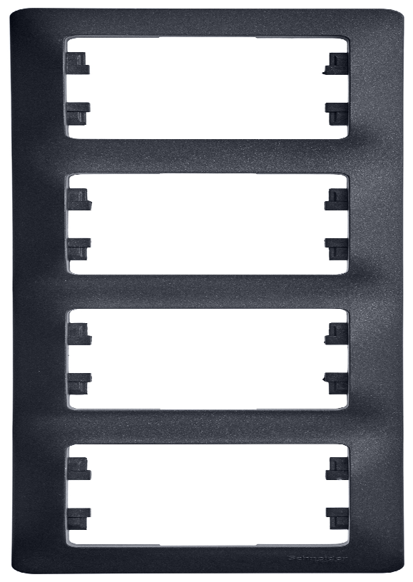 Рамка 4п Systeme Electric GSL000708 - фотография № 3