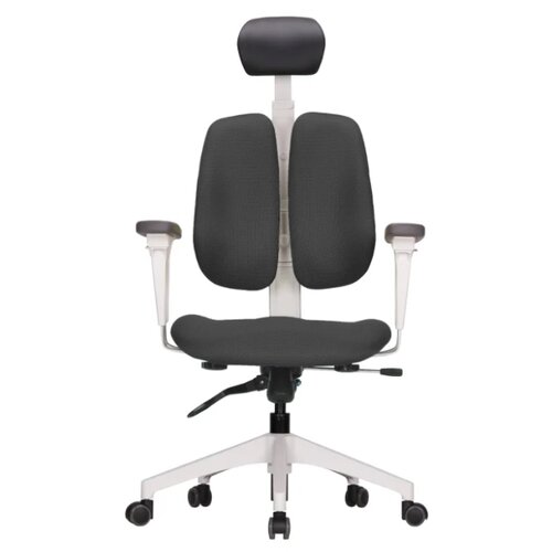 Компьютерное кресло DUOREST Gold Plus DR-7500GP офисное, обивка: текстиль, цвет: серый/белый