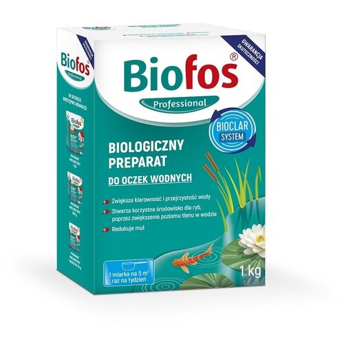 Biofos professional биологический препарат для водоемов - 1 кг
