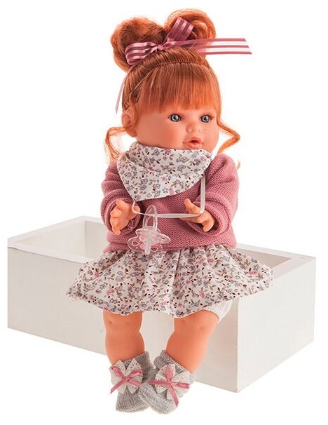 Кукла Клара в фиолетовом озвученная, 30 см Munecas Antonio Juan