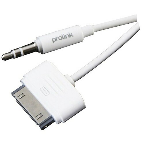 Кабель соединительный PROLINK Apple Dock (М) - Jack 3.5 (М), 2м PMM149A-0200