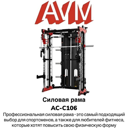 Профессиональный тренажер для зала Силовая рама AVM АС-С106 силовая рама matrix g3 fw72