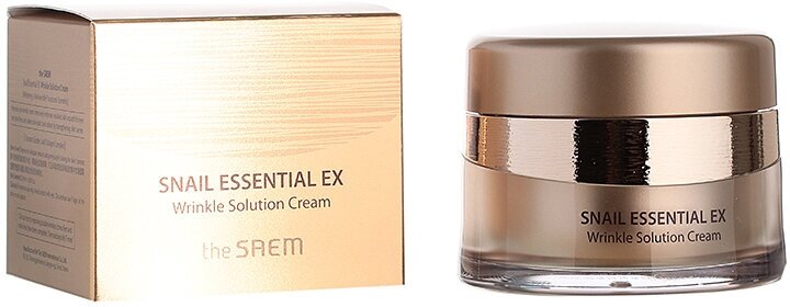 THE SAEM Крем д/лица антивозрастной Snail Essential EX Wrinkle Solution Cream