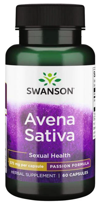 Swanson Avena Sativa (Авена Сатива) 575 мг 60 капсул