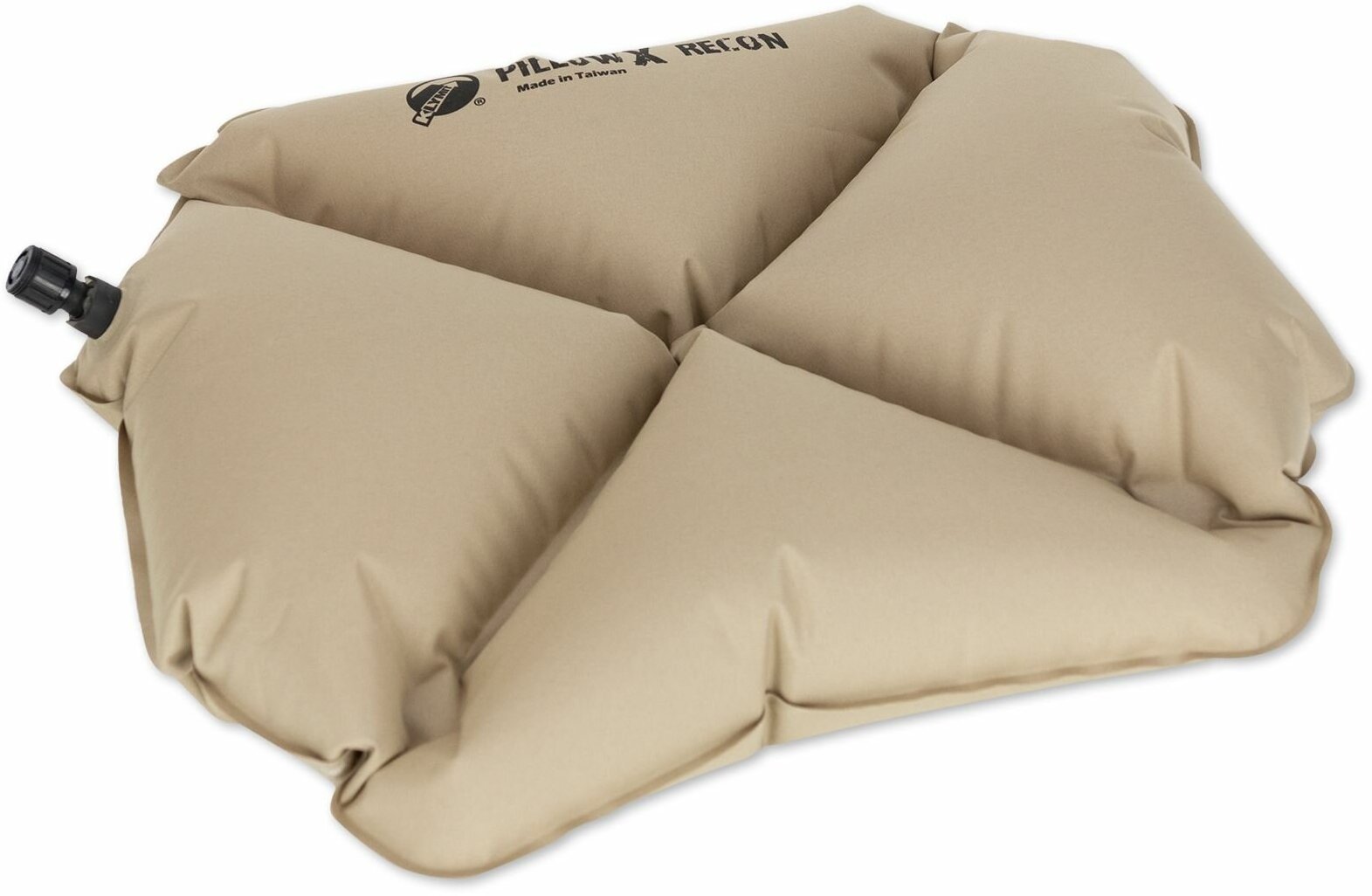 Надувная подушка Klymit Pillow X Recon - Песочная (12PXCy01C) - фотография № 3
