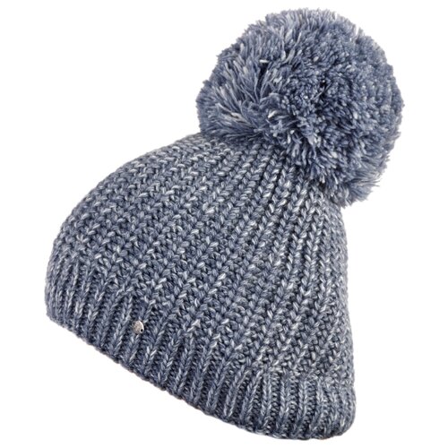 фото Шапка женская finn flare, цвет: серо-голубой w19-12155_105, размер 56