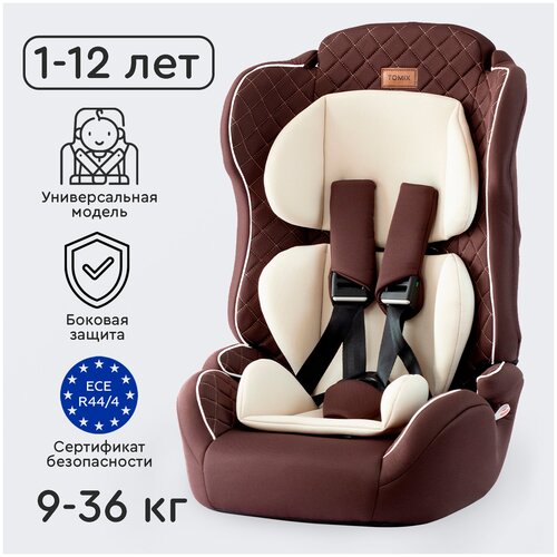 Автокресло Tomix Captain (гр. I/II/III, 9-36 кг), черный