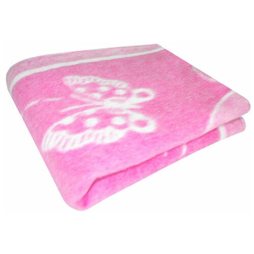 Одеяло байковое (57-6ЕТЖ) 118-100 розовое