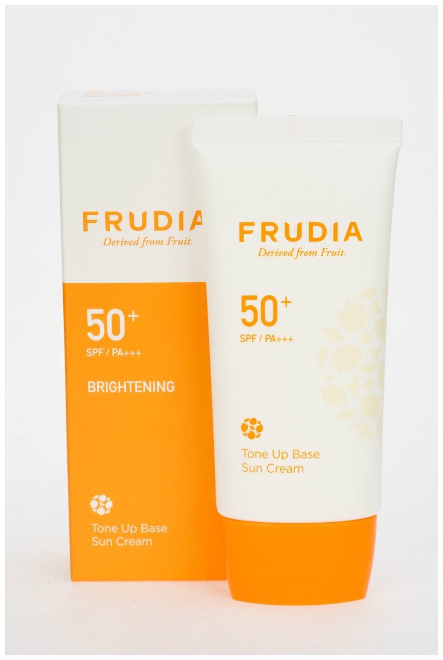 Крем-основа солнцезащитная тональная SPF50+ Frudia/Фрудия 50 г WelcosCo., LTD. KR - фото №15