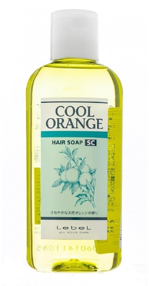 Lebel Cosmetics Cool Orange Hair Soap Super Cool - Лебел Кул Оранж Шампунь для волос, 200 мл -