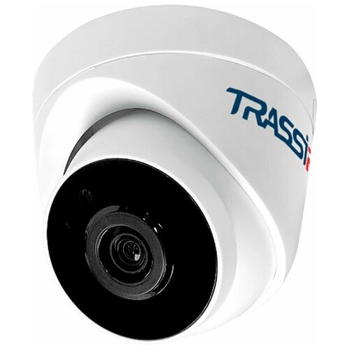 Камера видеонаблюдения IP Trassir TR-D2S1 v2, 1080p, 3.6 мм, белый камера видеонаблюдения trassir tr d4s1 v2 белый 3 6мм