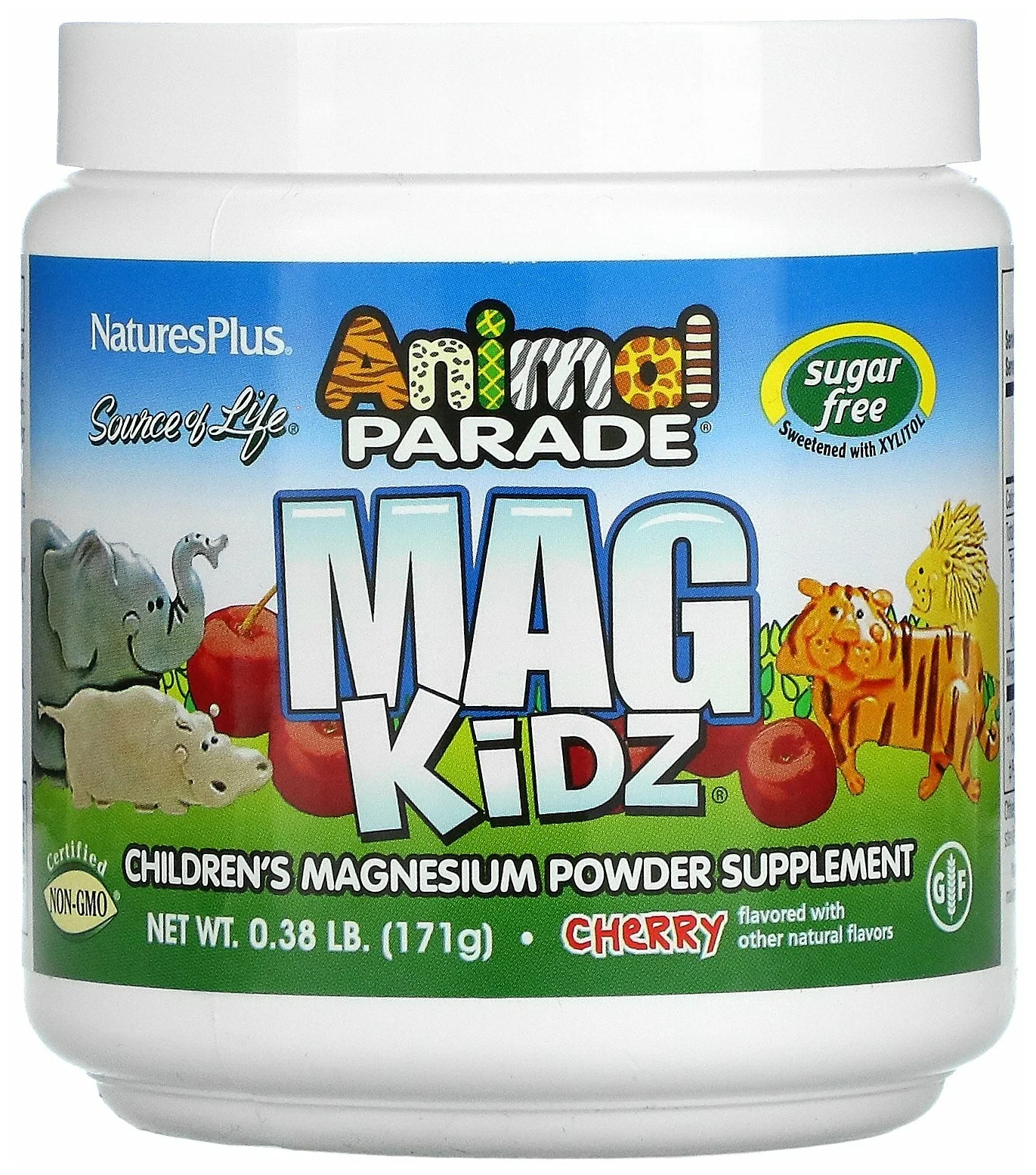 Порошок Nature's Plus Animal Parade Mag Kids