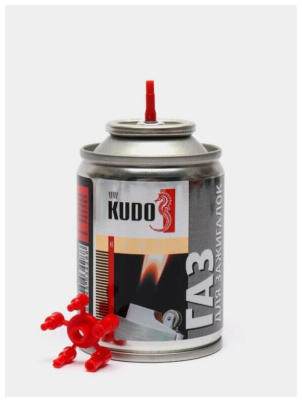 Газ для зажигалок Kudo KU-H404, 140 мл - фотография № 8