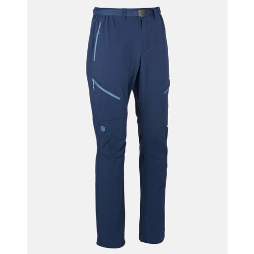  брюки TERNUA, карманы, регулировка объема талии, водонепроницаемые, размер L, синий