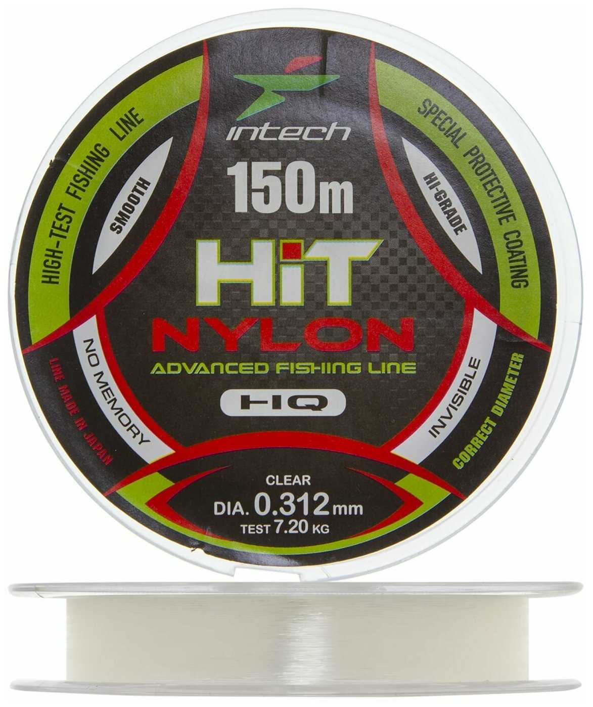 Леска Intech Hit Nylon 0.355 150м