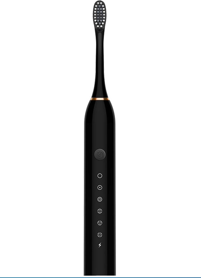 Ультразвуковая зубная щетка Sonic Toothbrush X-3, black