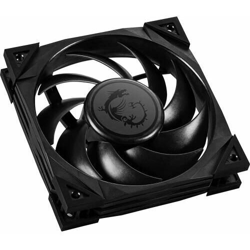 Вентилятор в корпус MSI MEG SILENT GALE P12 120mm Fan, 12V, 4Pin, HDB (OE3-7G17F01-809) жидкостная система охлаждения meg coreliquid s280 2x silent gale 140mm fan silent gale p14 ips lc