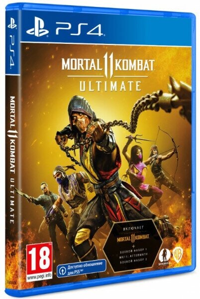 Игра Mortal Kombat 11 Ultimate Edition PS4