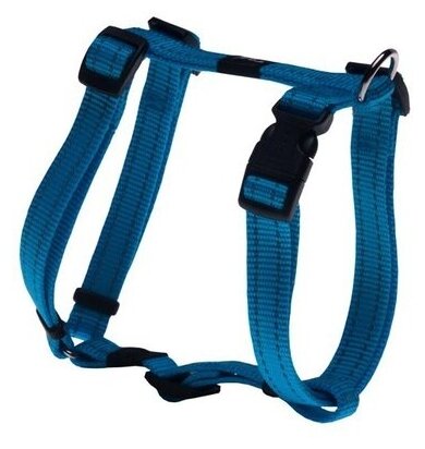 Rogz Шлейка серия Utility, размер M (32-52см), ширина 1,6 см, голубой (H-HARNESS) SJ11F | H-HARNESS, 0,07 кг