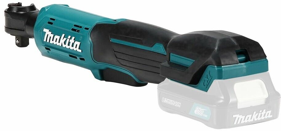 Аккумуляторный ударный гайковерт с трещоткой MAKITA WR100DZ CXT 12 В, 3/8" и 1/4", 47,5 Нм (без акб и з/у) - фотография № 12