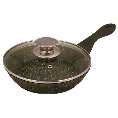 фото Сковорода со стеклянной крышкой zeidan z-90180, 22 см