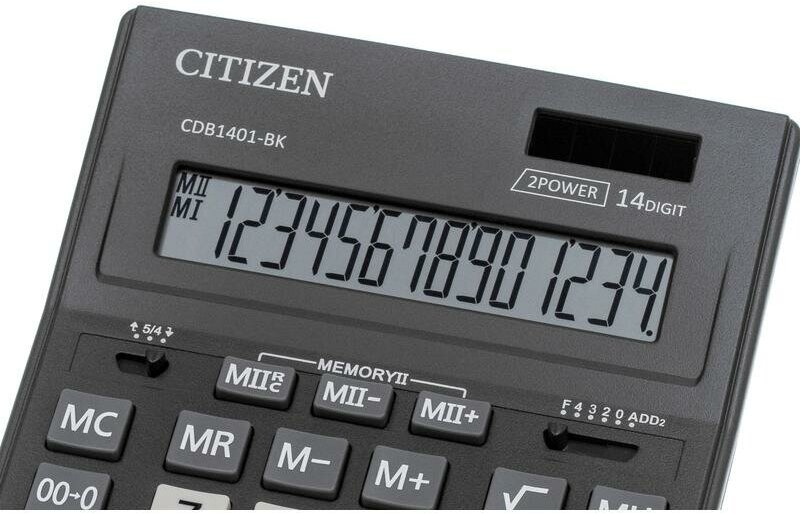 Калькулятор бухгалтерский CITIZEN CDB1401