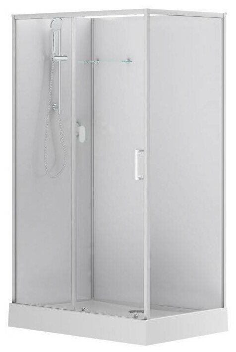 Душевая кабина Aquanet Passion EVO 120x80 L White