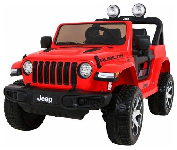 Электромобиль ToyLand Джип Jeep Rubicon Красный