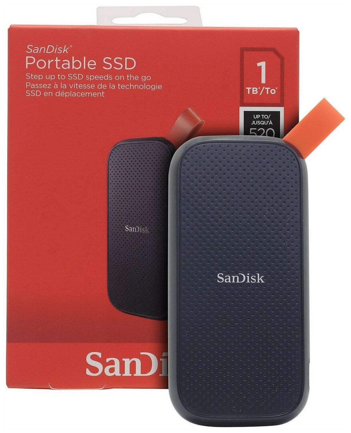 Внешний SSD-диск SanDisk Portable SSD 1TB - up to 520MB/s